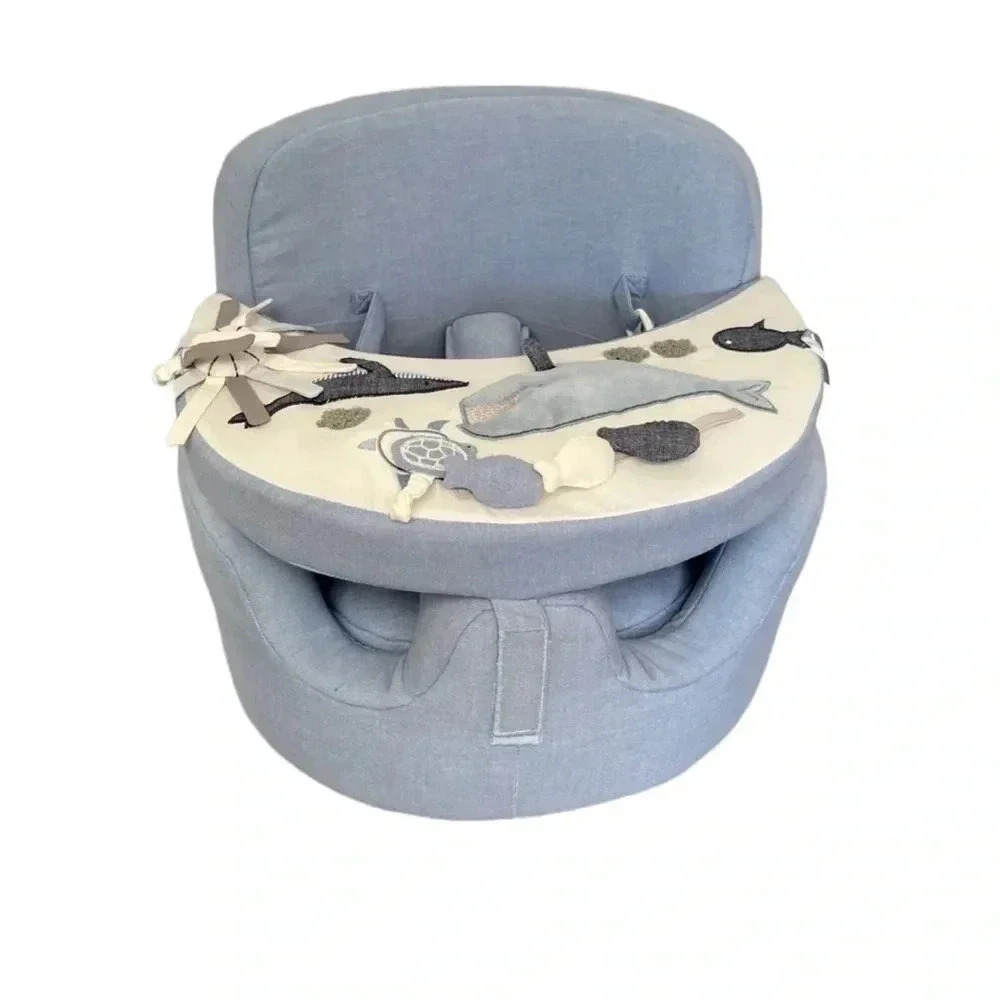 Baby/ Toddler /Kids Sit-Me-Up Support Seat Brand New - Blue- Pottery Barn Kids - Picture 3 of 7
